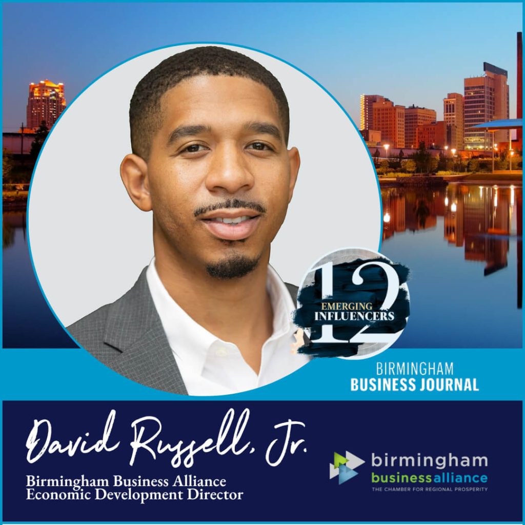Birmingham Business Journal 12 Emerging Influencers David Russell, Jr.